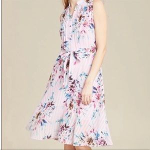 Nanette Lepore Sugar Plum Tie-waist dress